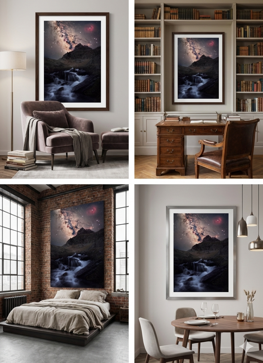 Milky Way Core Print